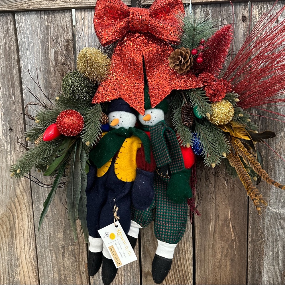 A Christmas Holiday Wreath